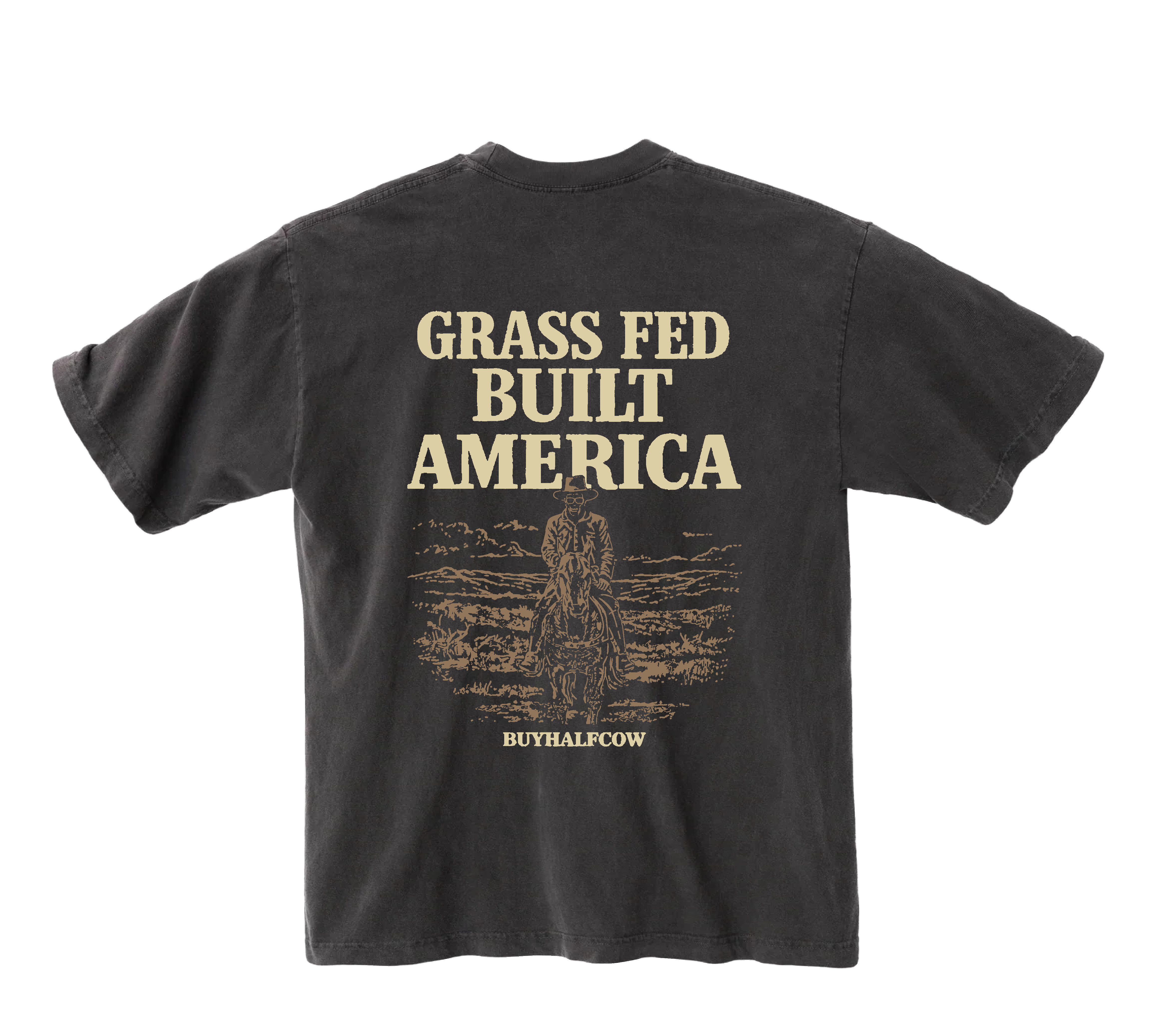 Sackett Ranch × Buy Half Cow Long Ride Tee