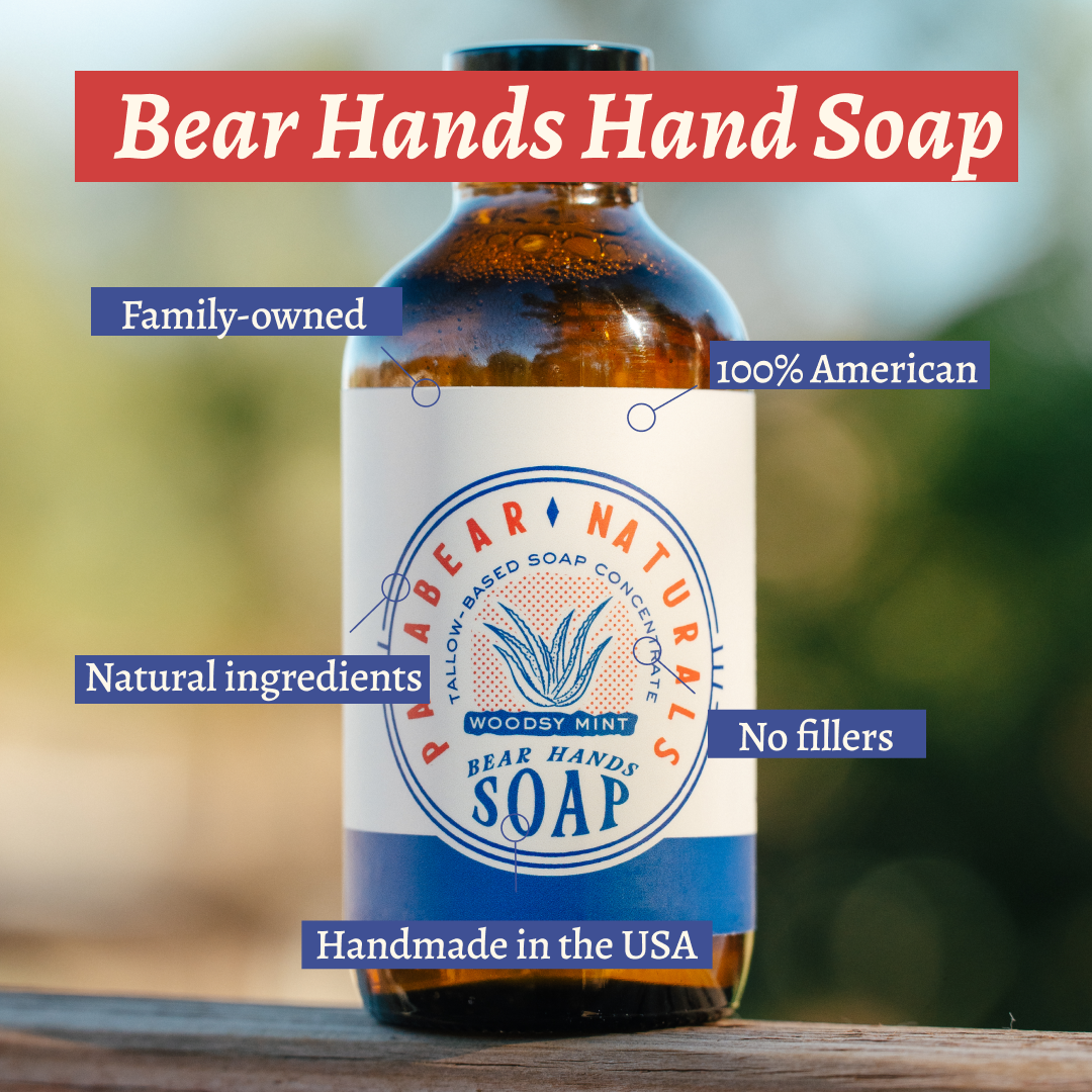 Bear Hands Soap - 4 oz (3 Pack)