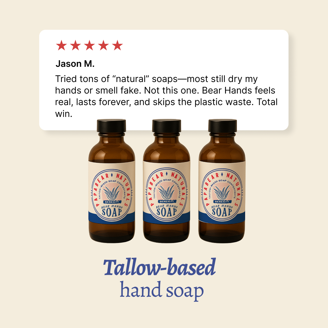 Bear Hands Soap - 4 oz (3 Pack)