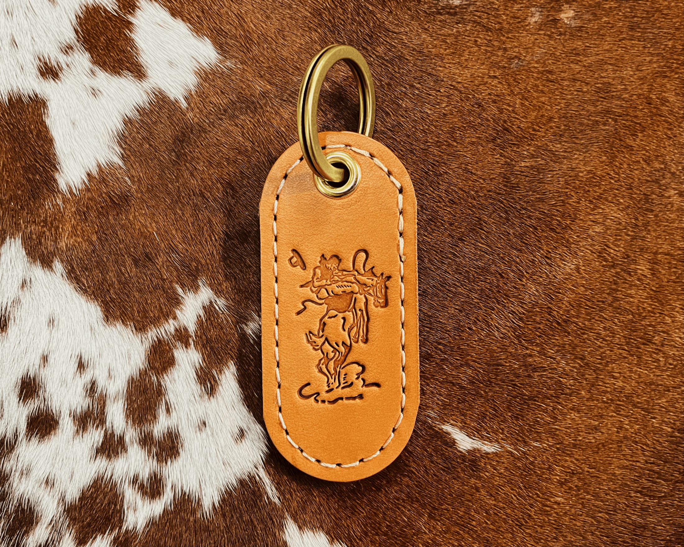 Leather Key Fob