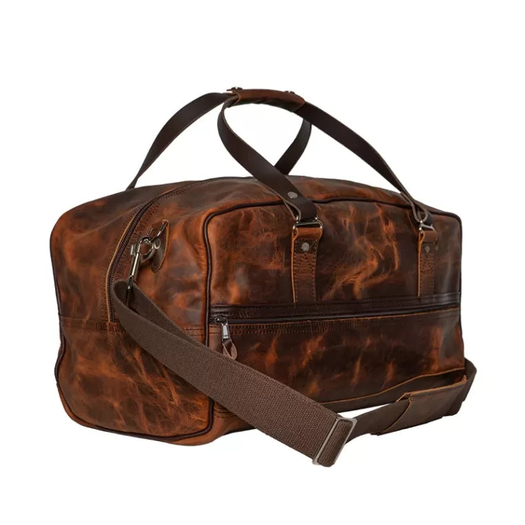 Heritage Leather Weekender Duffel