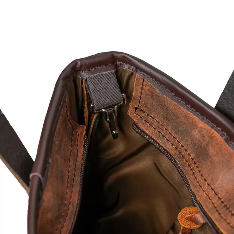 Heritage Leather Lakewalk Tote