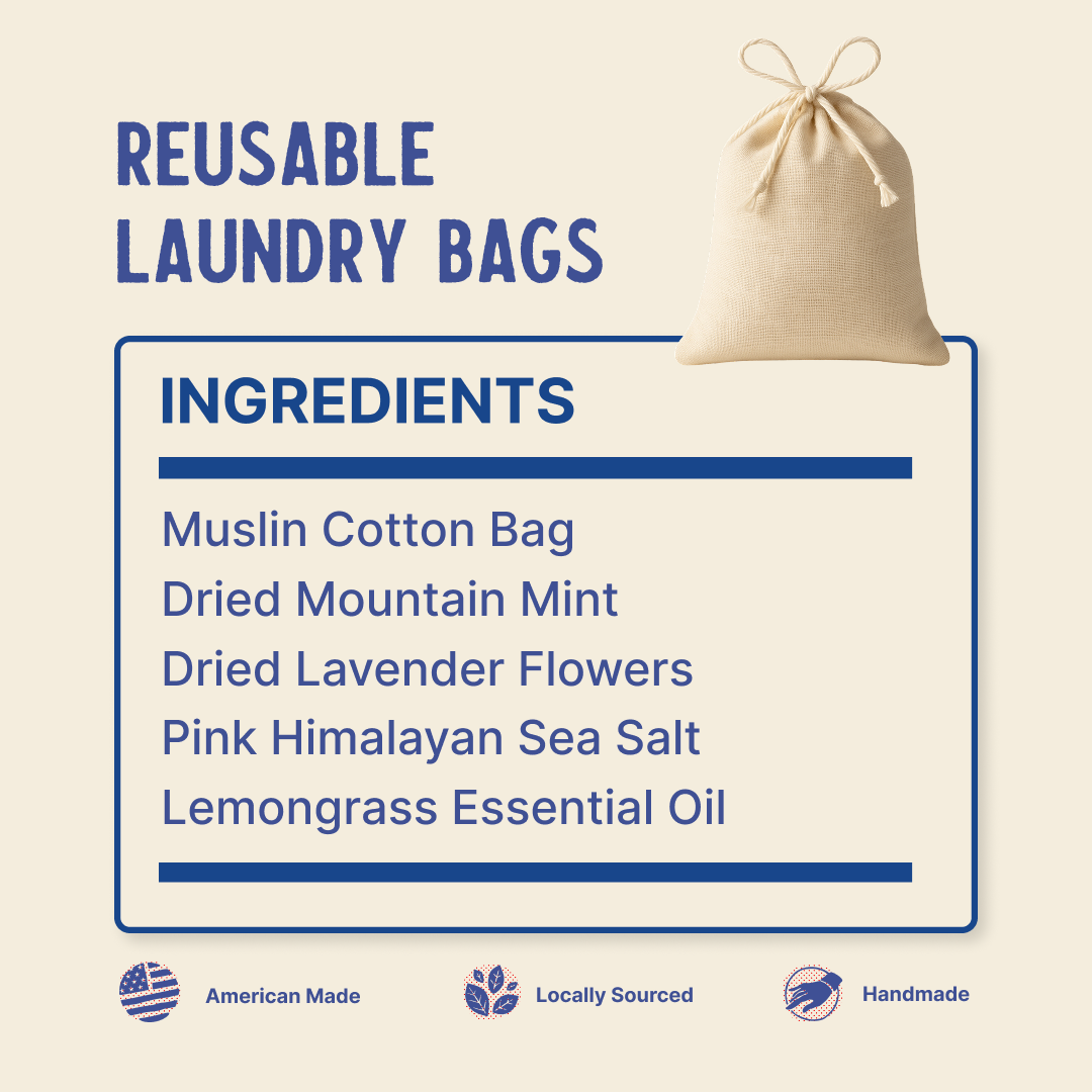 Reusable Laundry Bags (10 Pack)