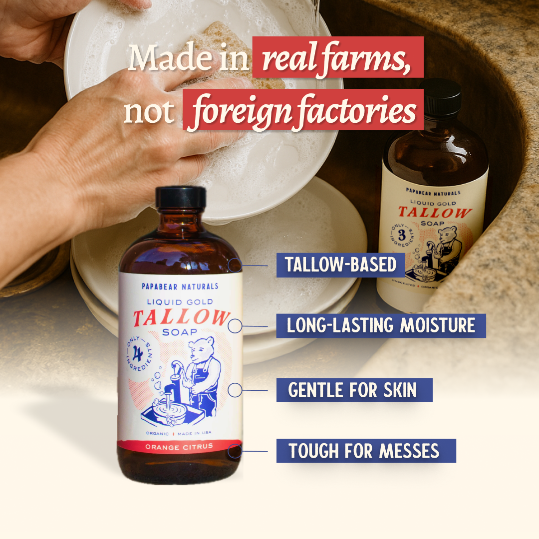 Liquid Gold Tallow Soap