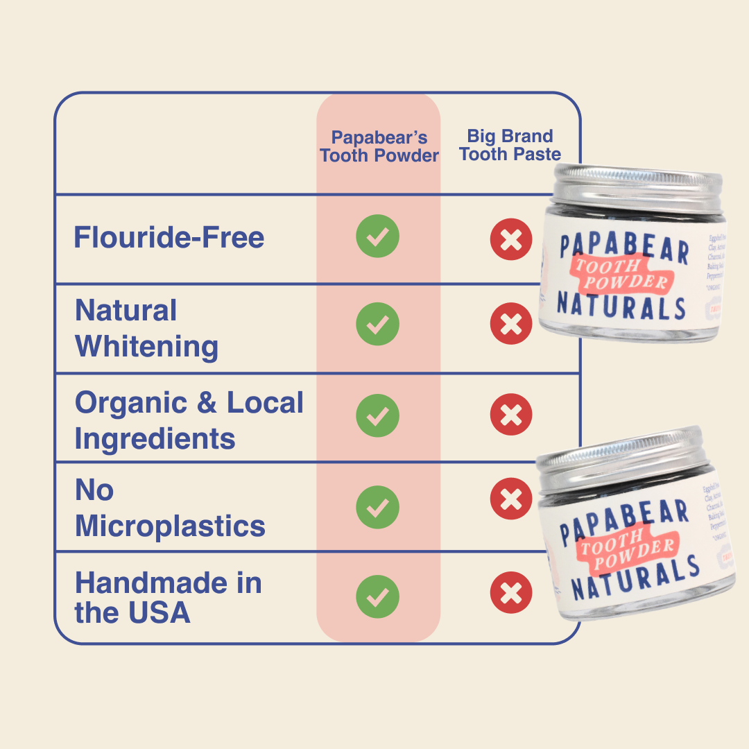 Mint Charcoal Tooth Powder