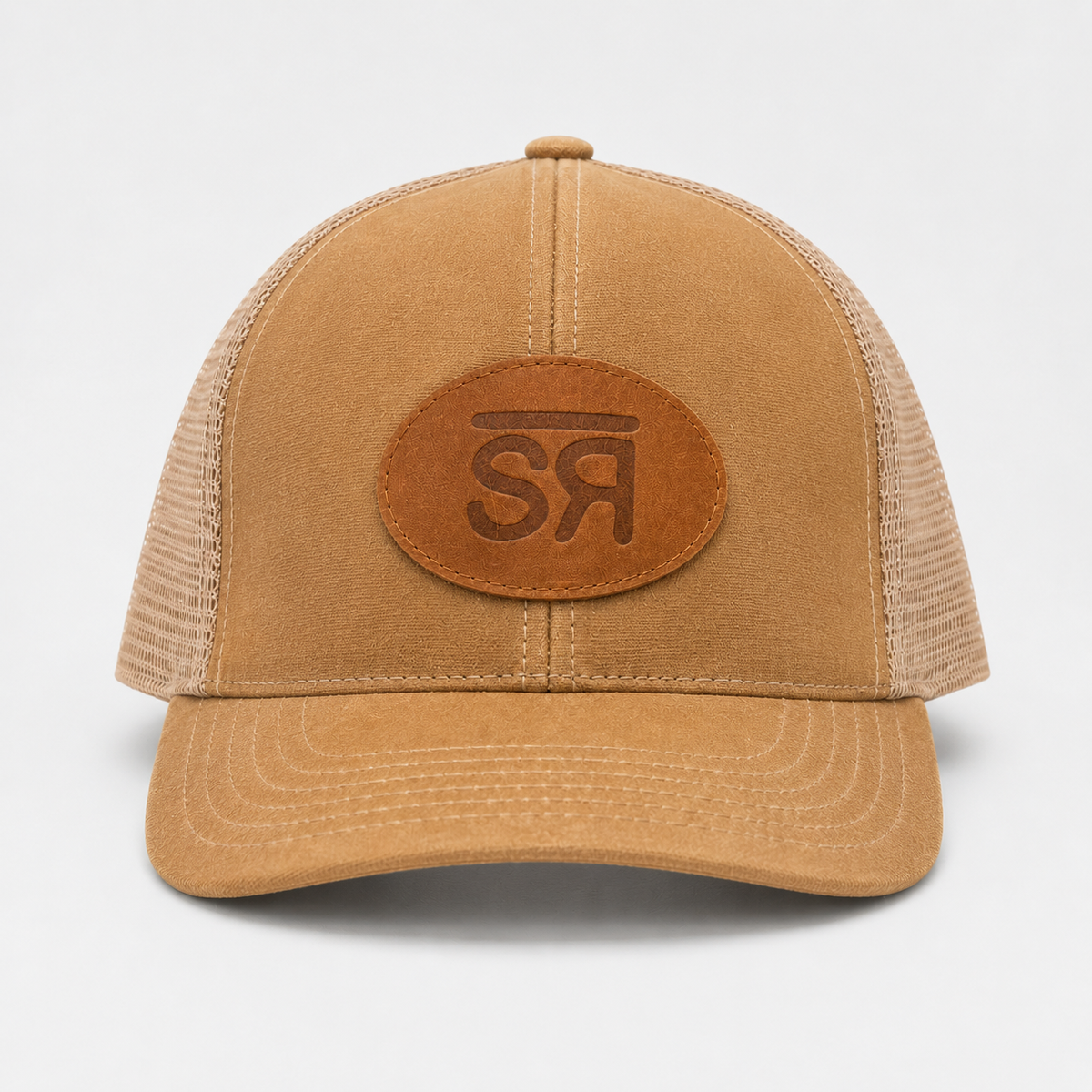 HIGH TAIL DESIGNS Logo Trucker Hat キャメル Waxed Canvas Trucker Hat – Field Tan | Made in USA – Sackett Ranch