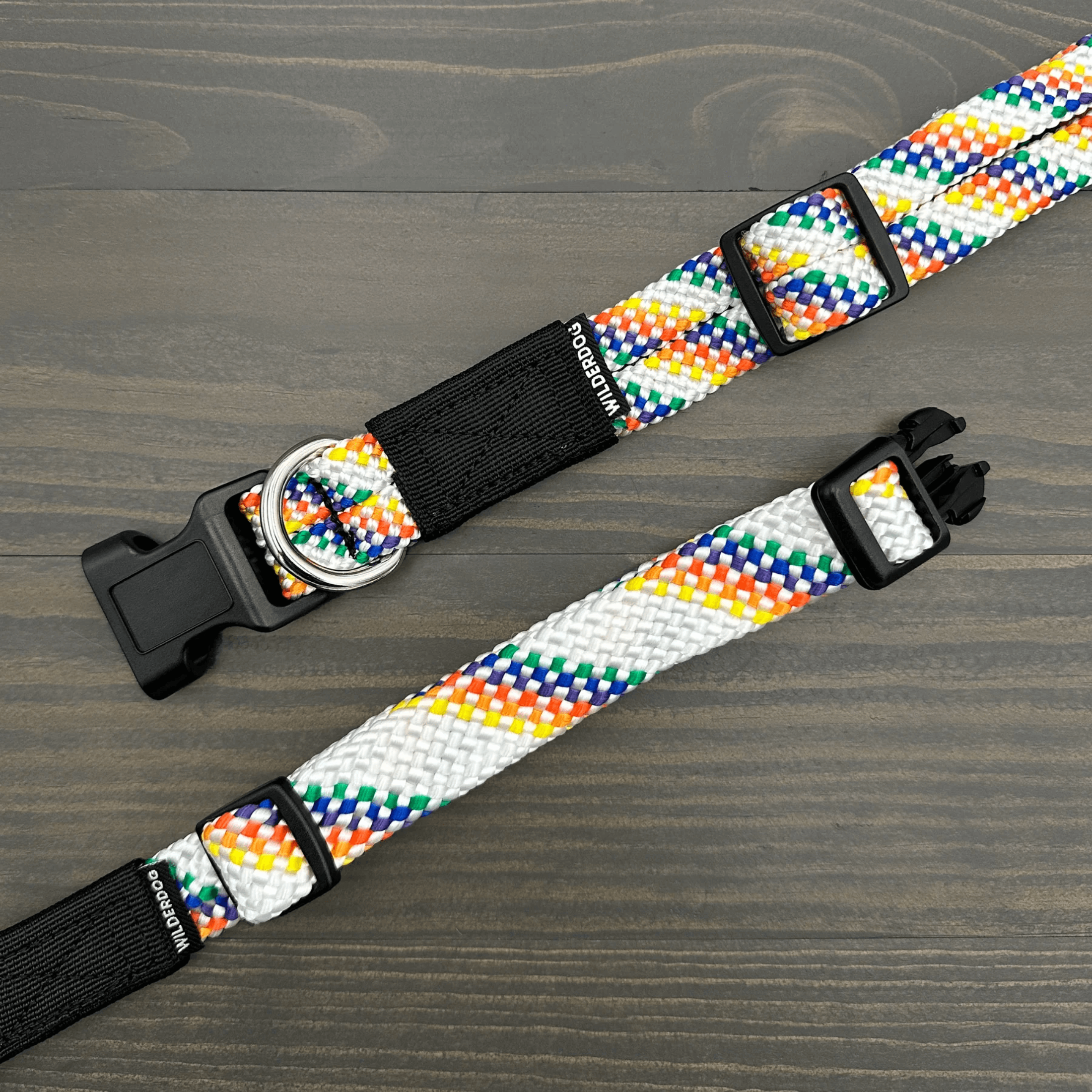 Rainbow Rope Collar