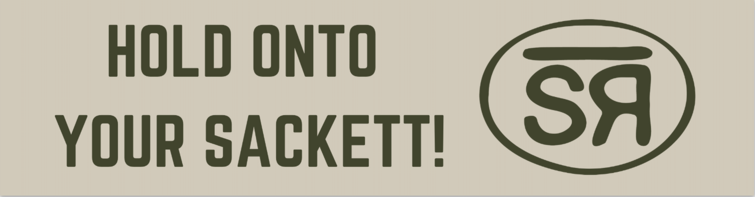 Sackett Ranch Rodeo Bumper Stickers