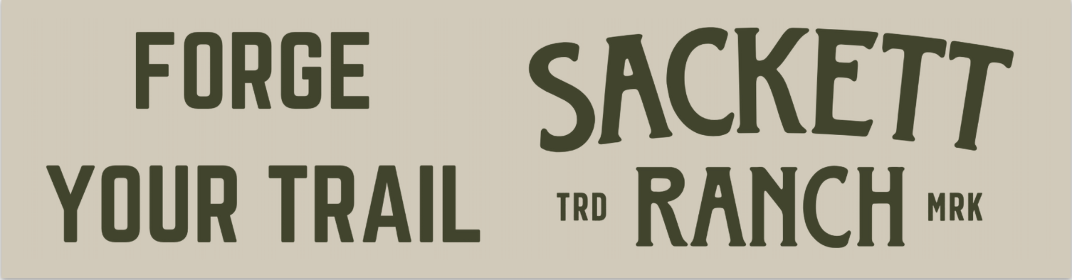 Sackett Ranch Rodeo Bumper Stickers