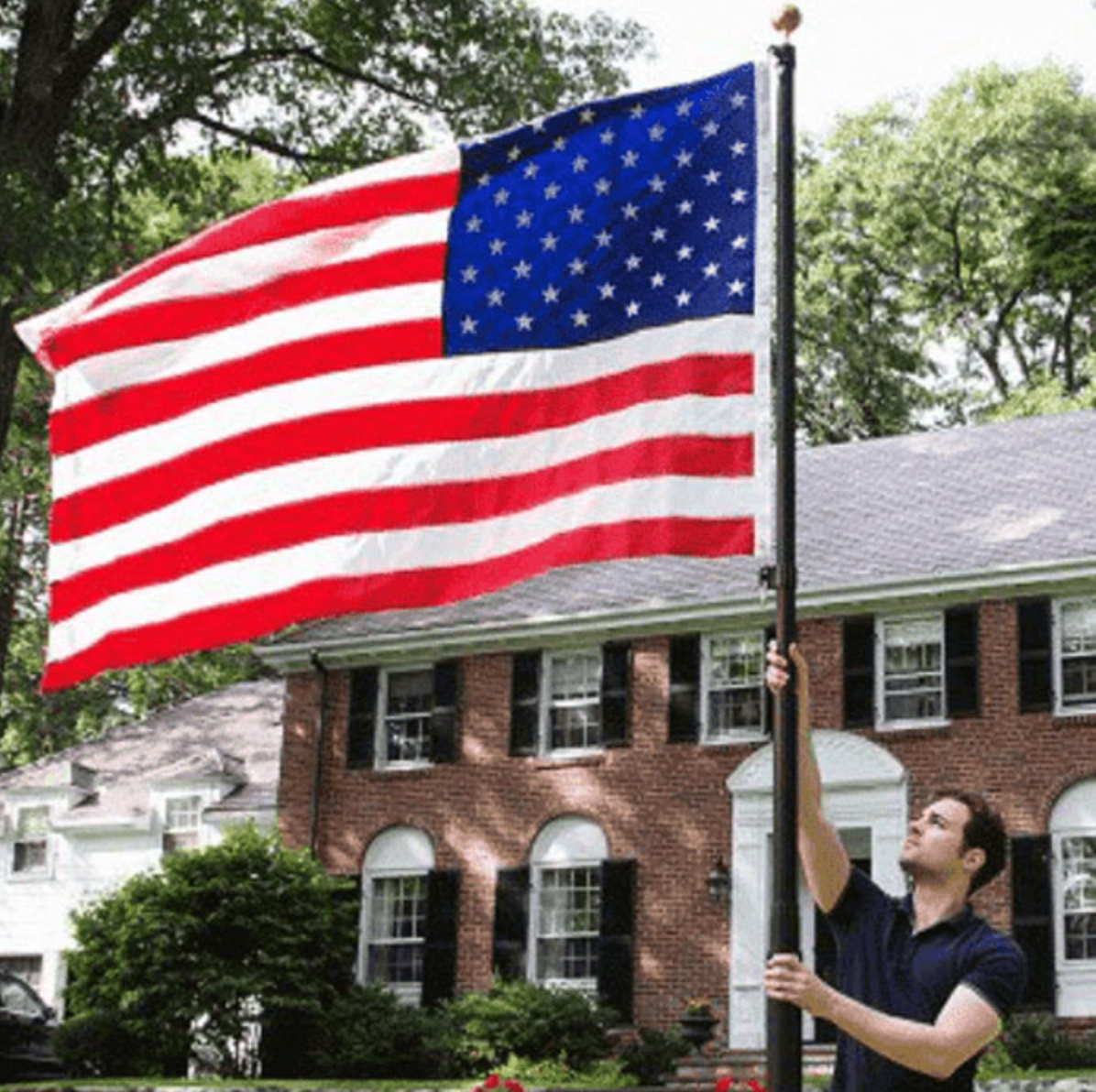 TITAN TELESCOPING FLAGPOLE KIT