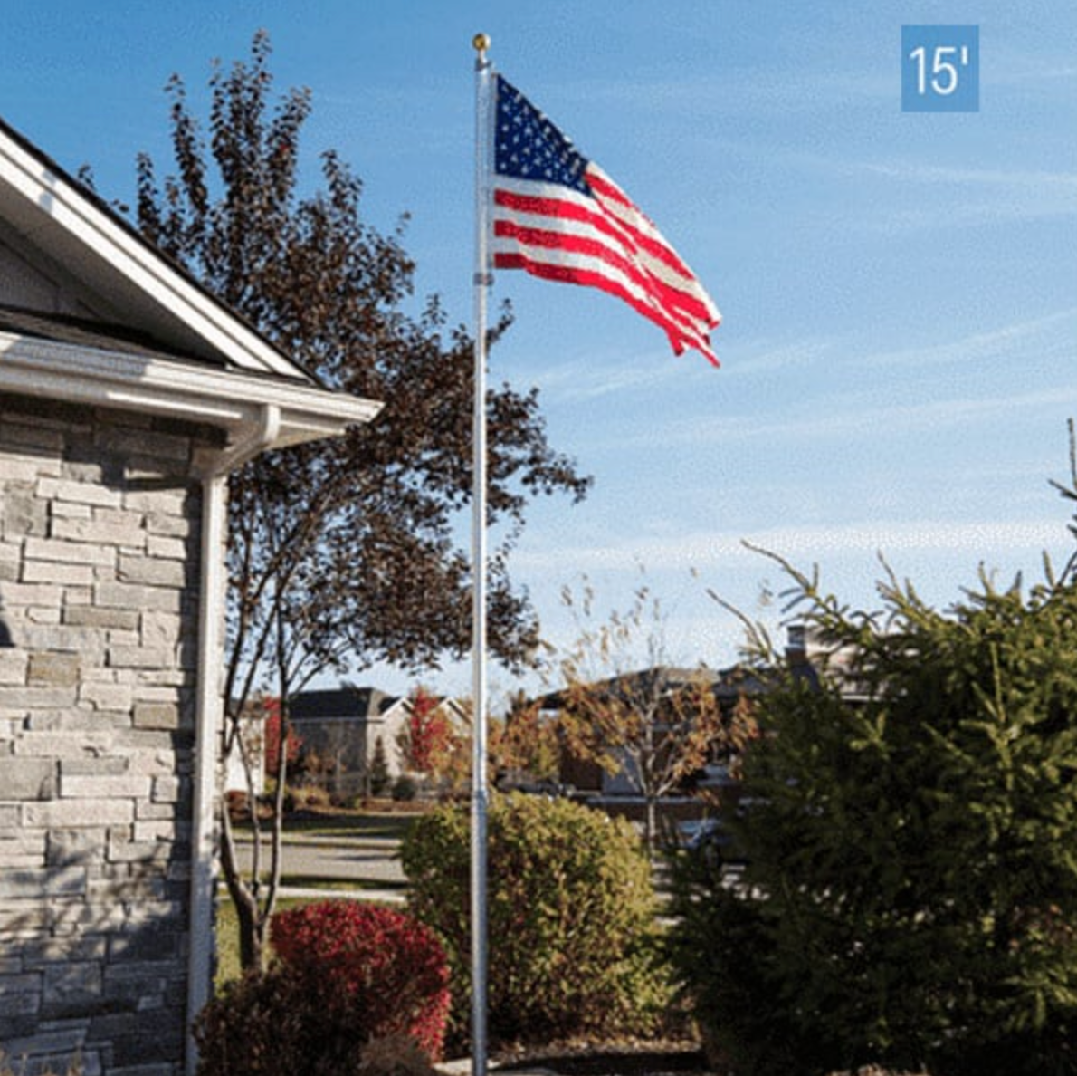 TITAN TELESCOPING FLAGPOLE KIT