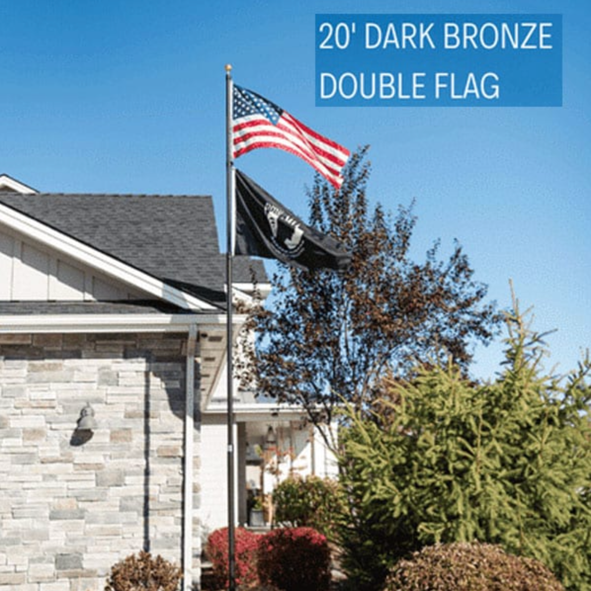 TITAN TELESCOPING FLAGPOLE KIT