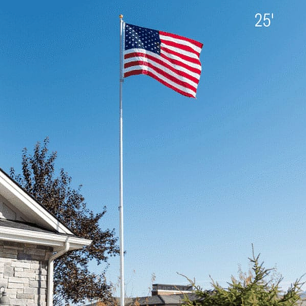 TITAN TELESCOPING FLAGPOLE KIT