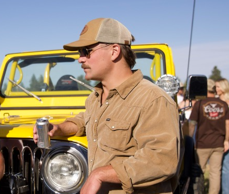 Waxed Canvas 6-Panel Trucker Hat - Field Tan