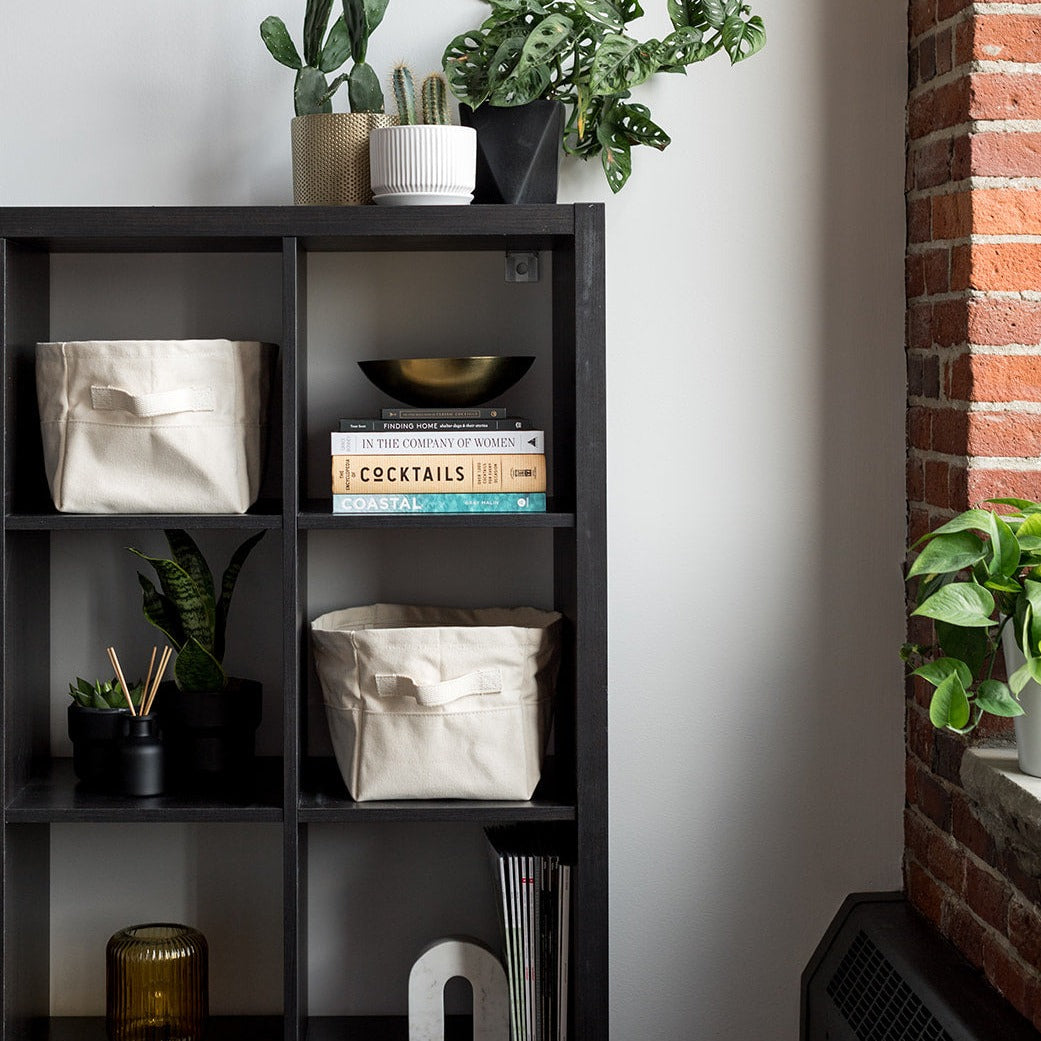 Small Canvas Storage Bin