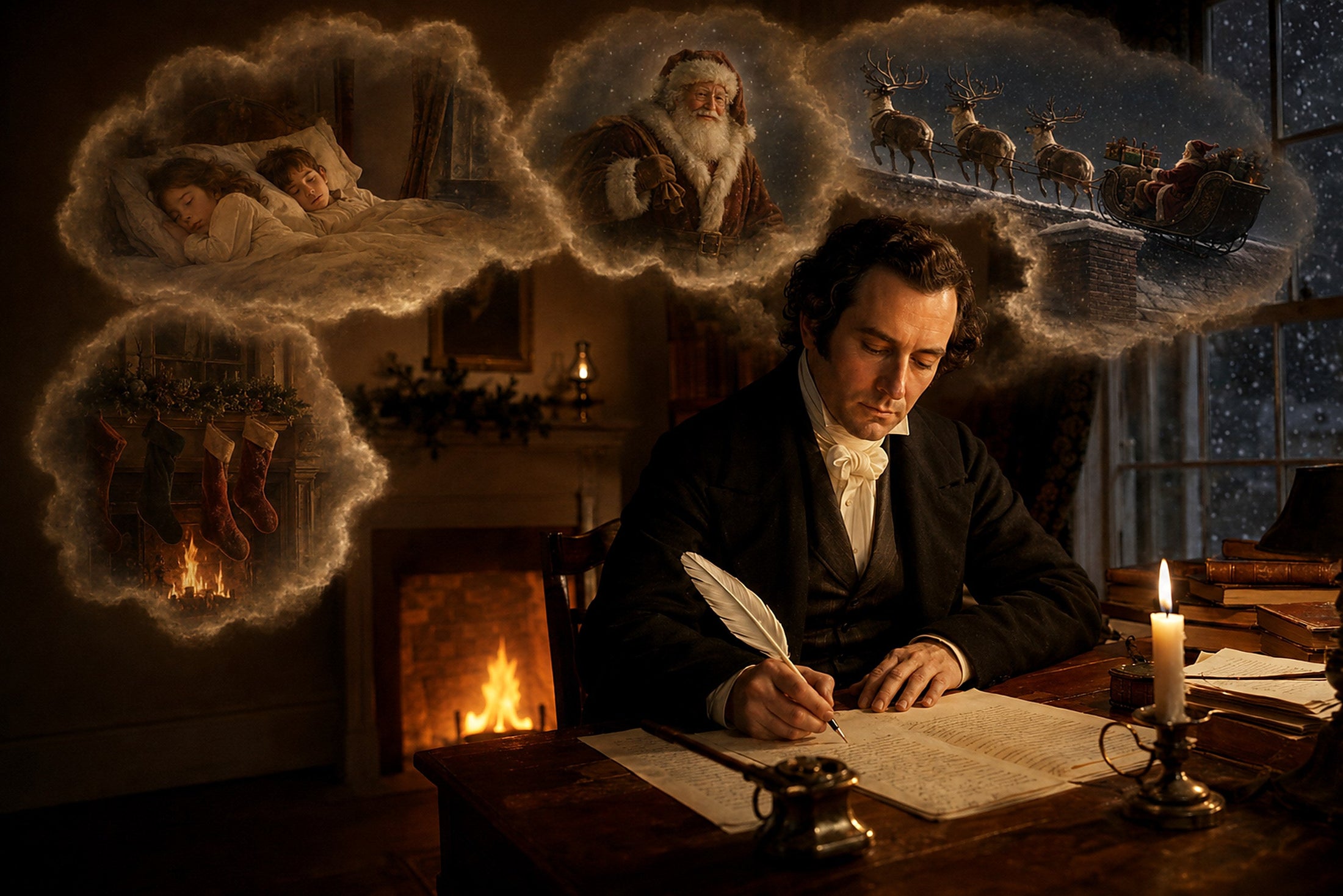 Sackett Holiday History: How Our Ancestor Clement C. Moore Shaped Modern Santa Claus Traditions