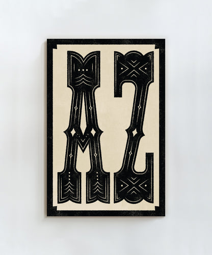 Large Letters - AZ