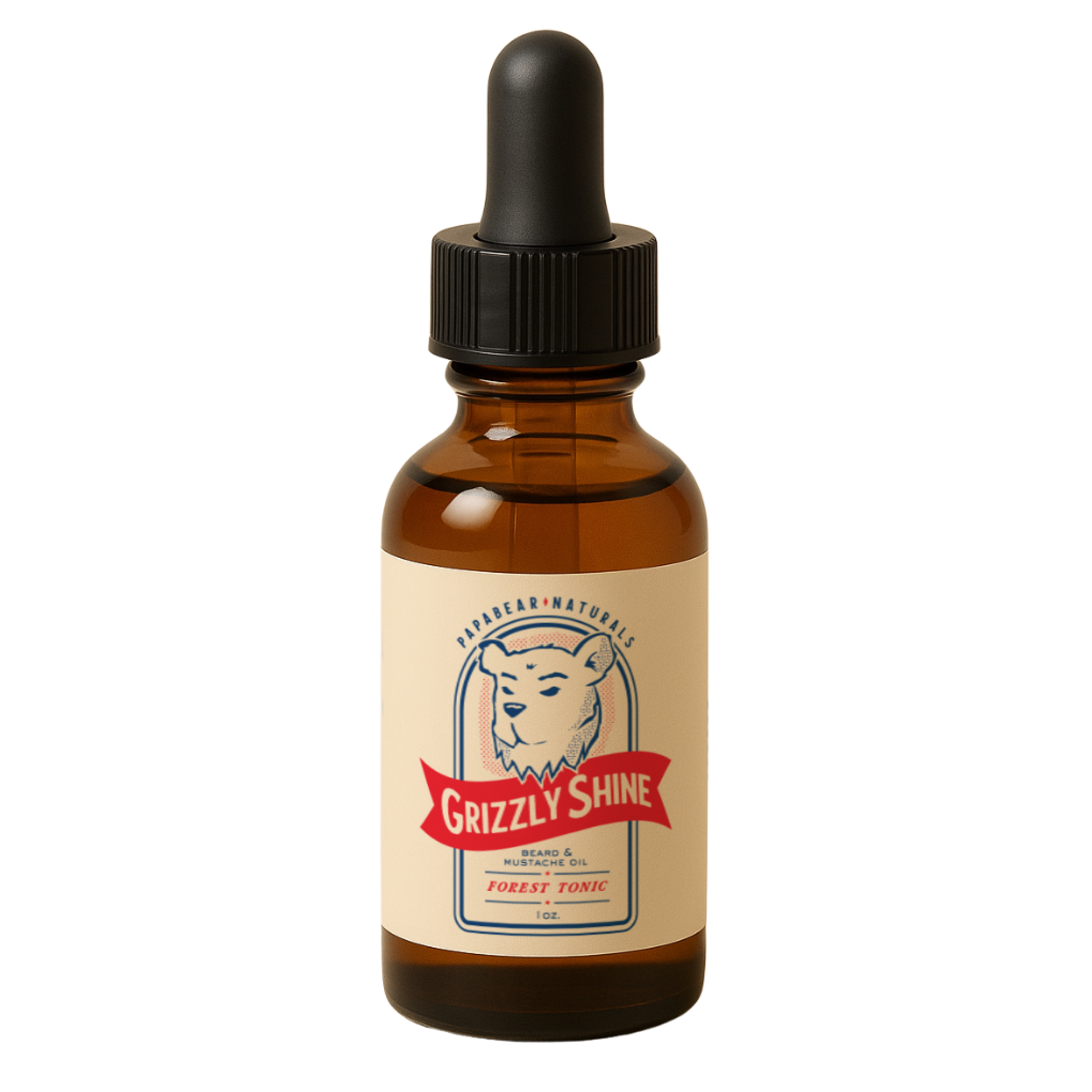 Grizzly Shine Beard Oil - 1 oz