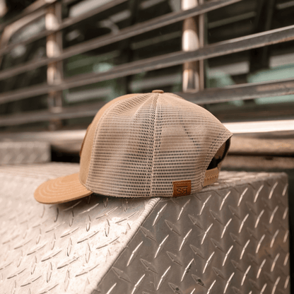 Waxed Canvas 6-Panel Trucker Hat