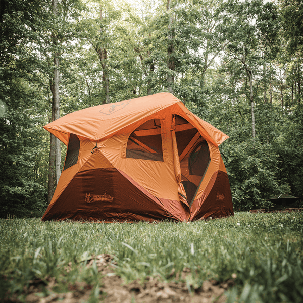 T4 Hub Tent Overland Edition - Sunset Orange