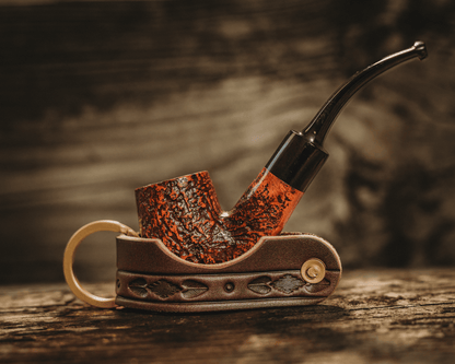 Leather Smoke Stand Keychain