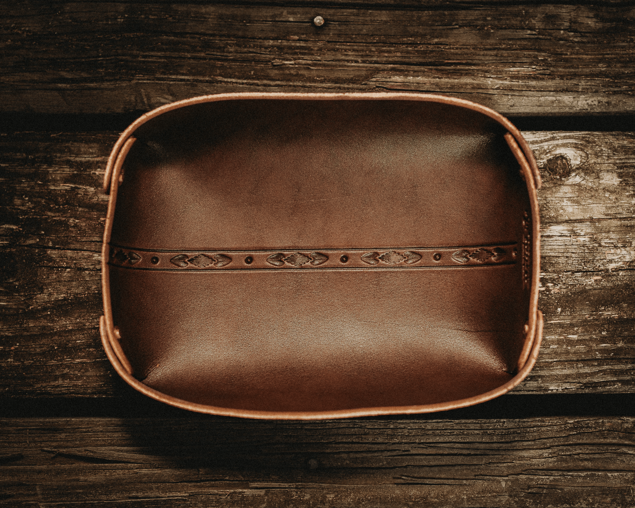 Leather Valet Tray