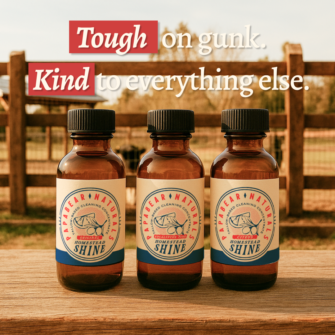 Homestead Shine Cleaning Concentrate - 1 oz (3 Pack)