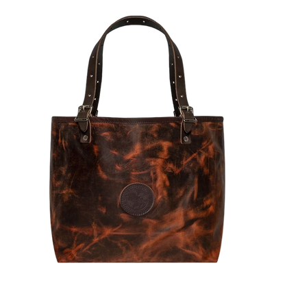 Heritage Leather Market Tote