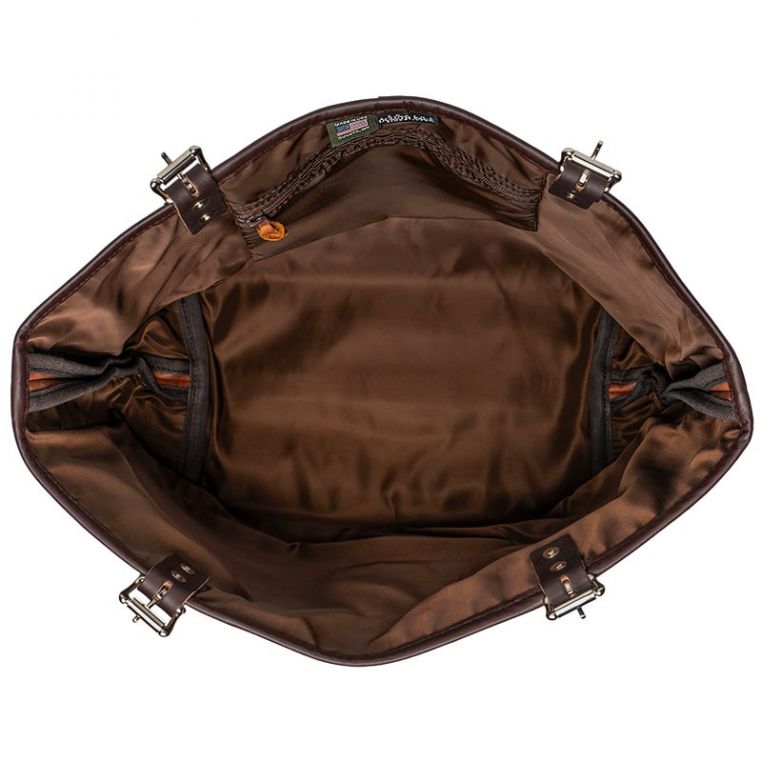 Heritage Leather Market Tote