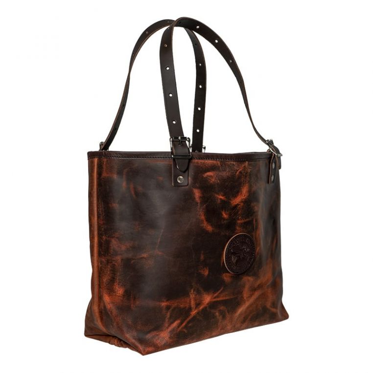 Heritage Leather Market Tote