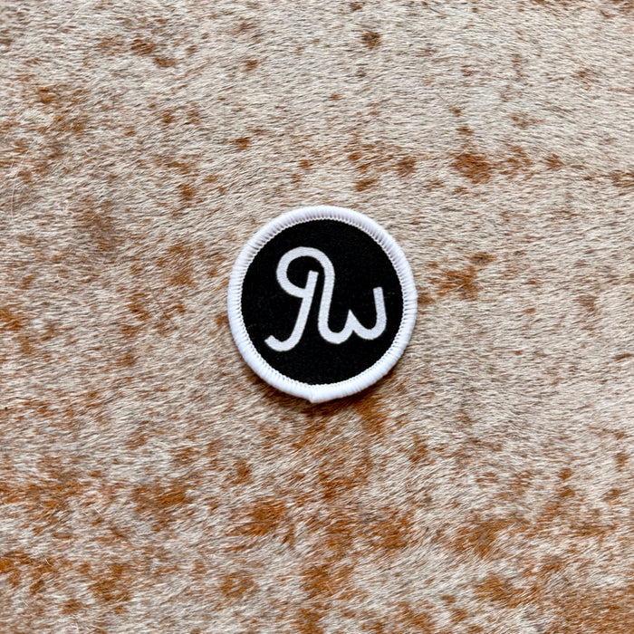 Rusty Wheel Ranch Brand Hat Patch/Sticker
