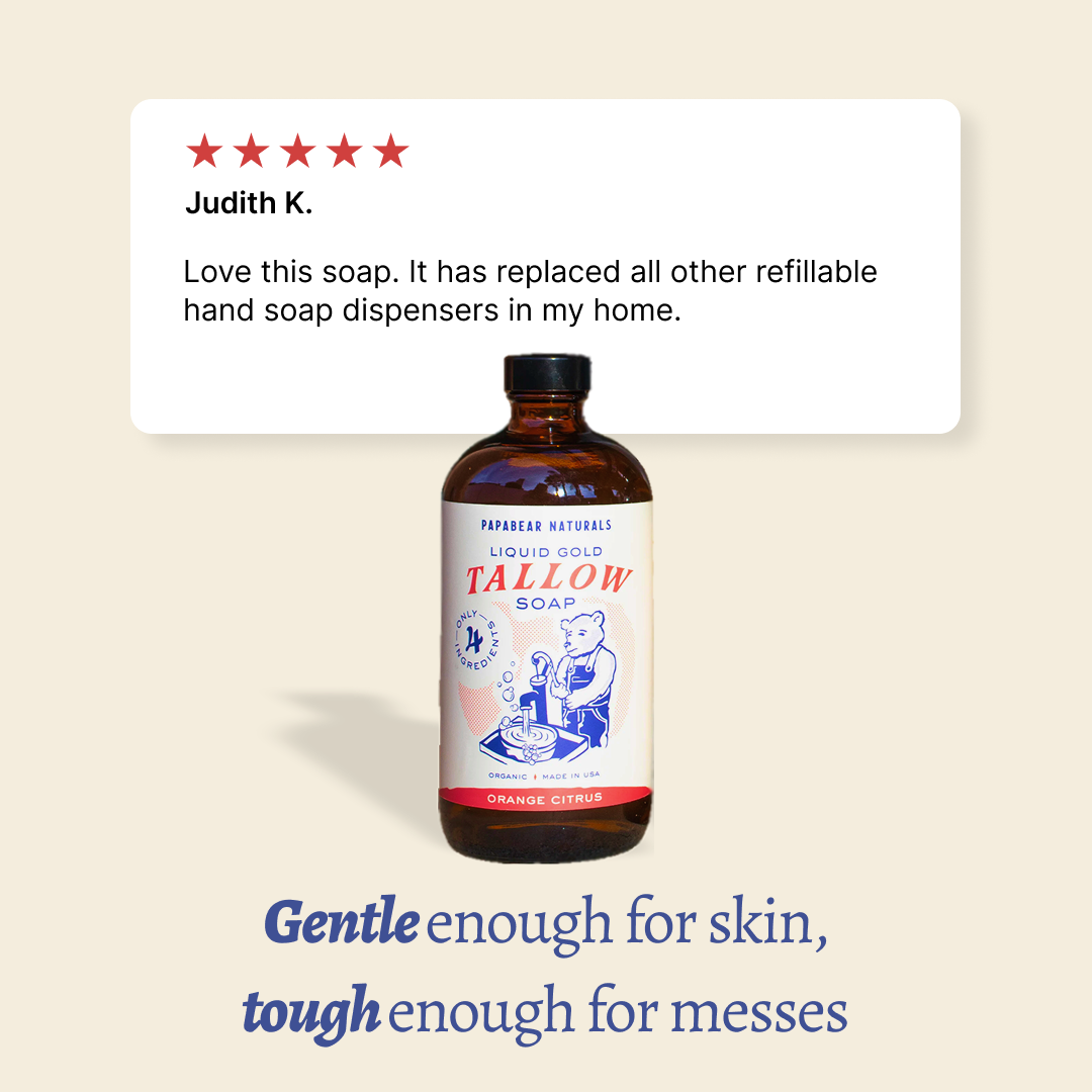 Liquid Gold Tallow Soap