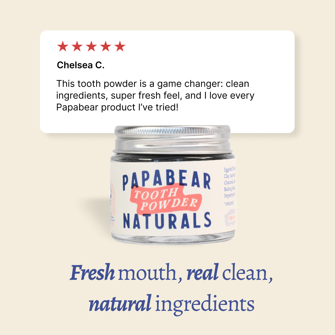 Mint Charcoal Tooth Powder