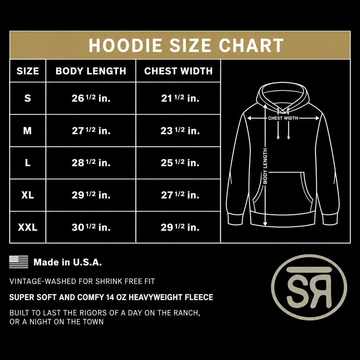 Sackett Ranch × Buy Half Cow Outlaw Hoodie