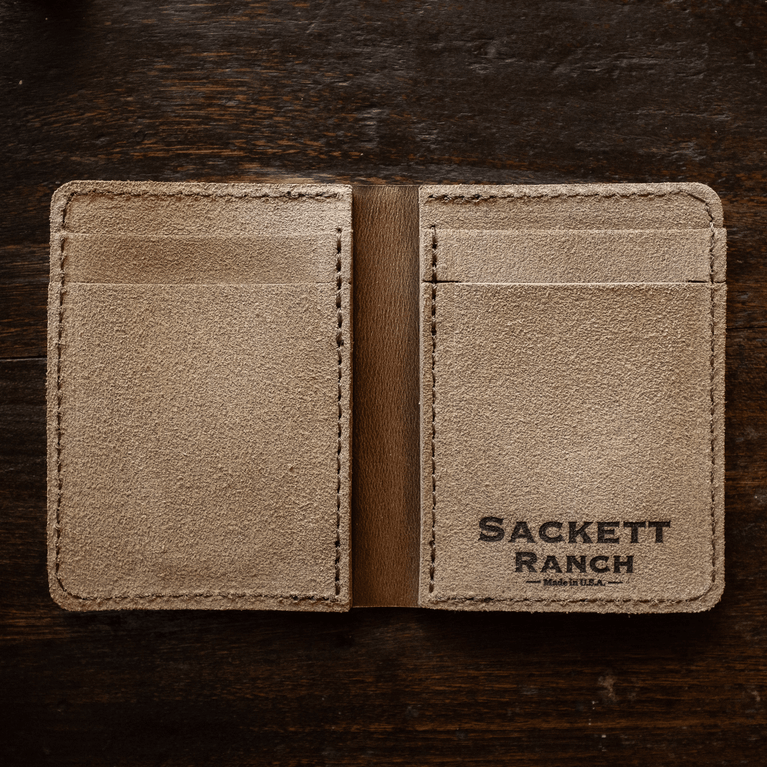 Heritage Bifold Wallet | Horween Leather | Sackett Ranch
