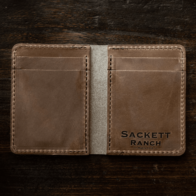 Heritage Bifold Wallet | Horween Leather | Sackett Ranch