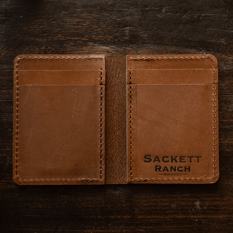 Heritage Bifold Wallet | Horween Leather | Sackett Ranch