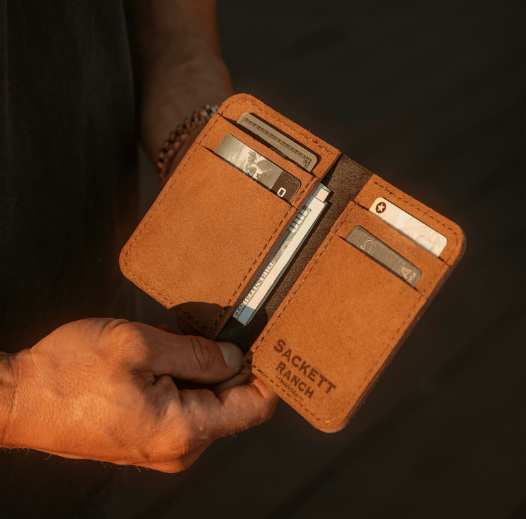 Heritage Bifold Wallet | Horween Leather | Sackett Ranch