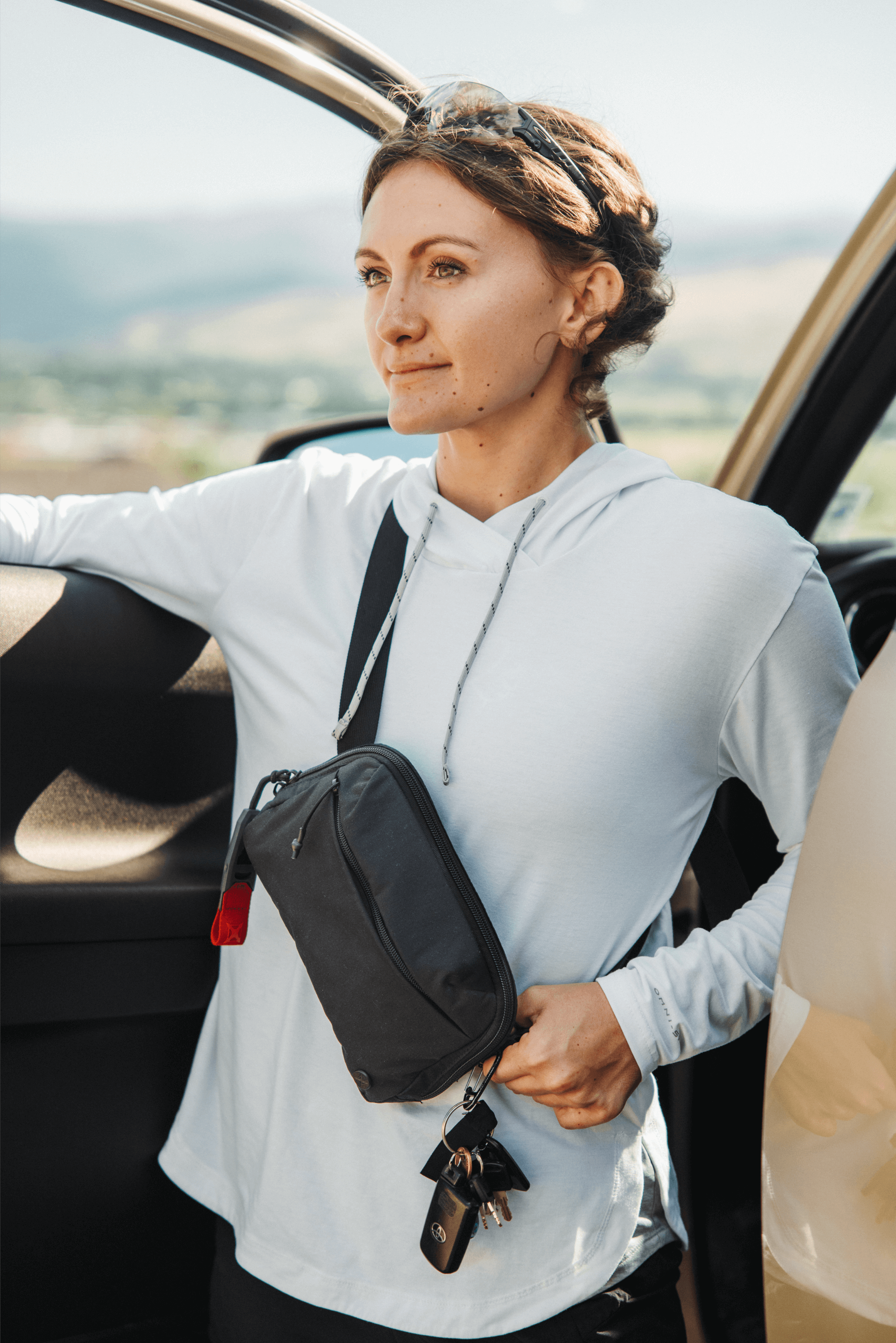 Concealed Carry Gray Fanny Pack 945 Industries Vertx Tactical