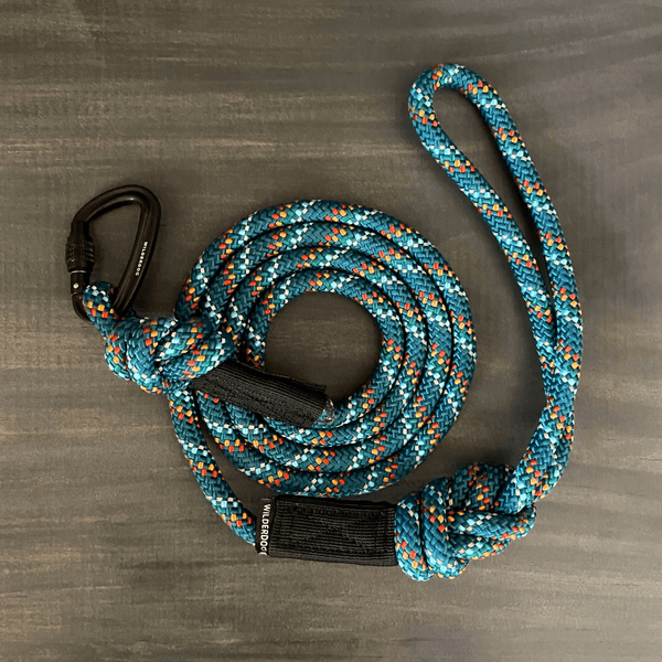 Pacific Blue Reflective Rope Leash