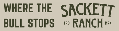 Sackett Ranch Rodeo Bumper Stickers
