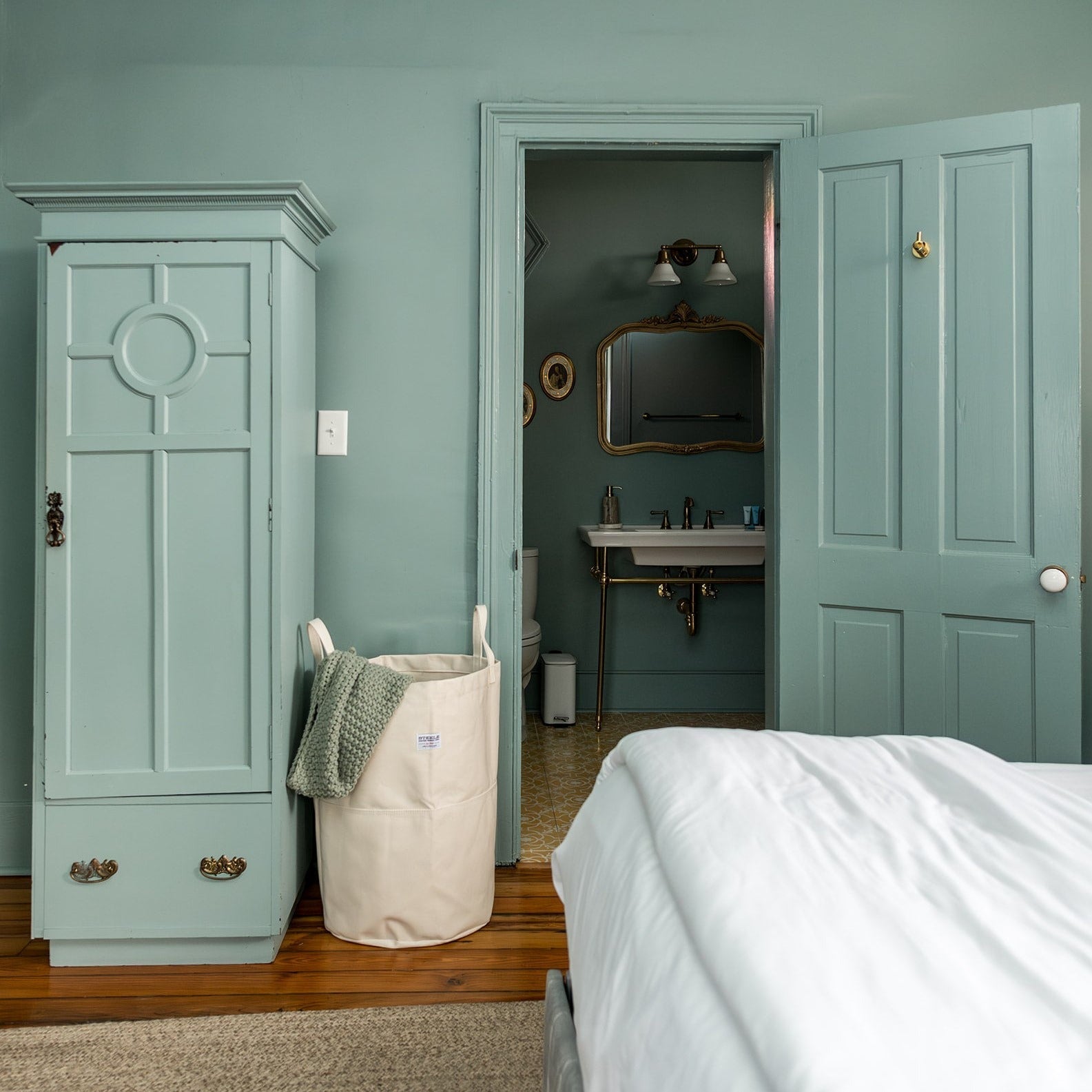 Tall Canvas Storage Bin