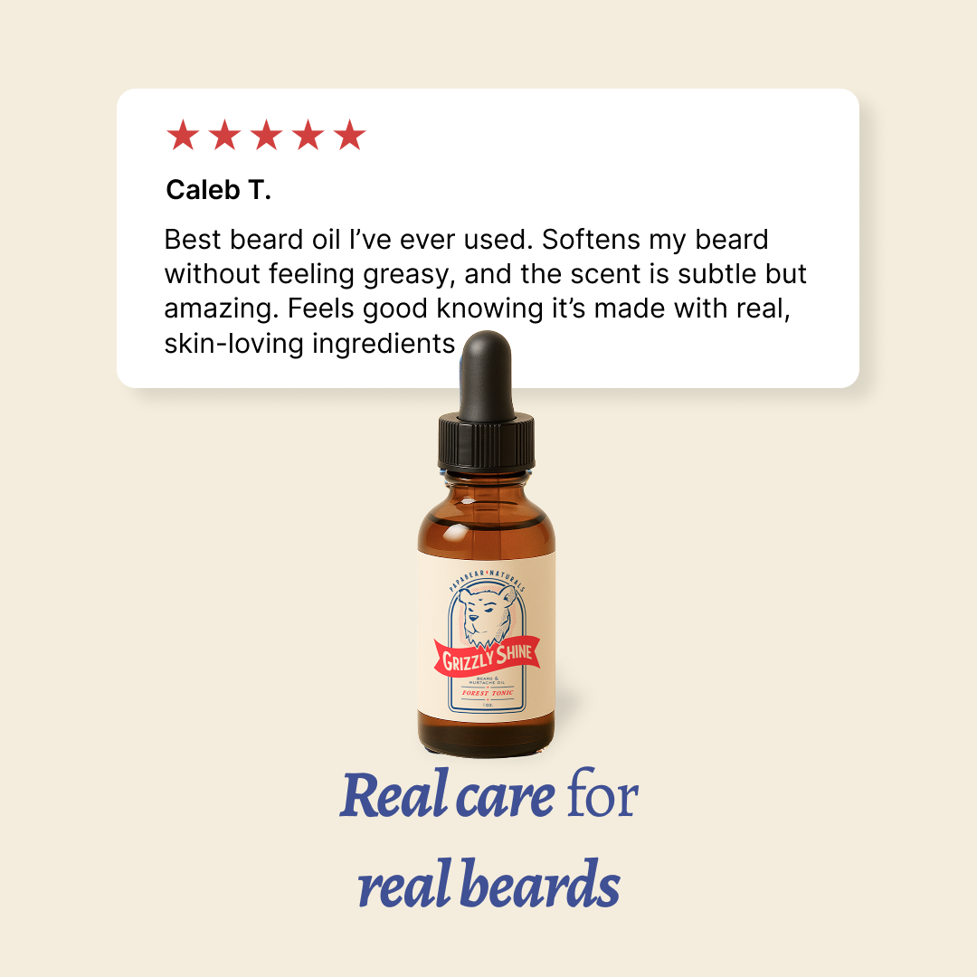 Grizzly Shine Beard Oil - 1 oz