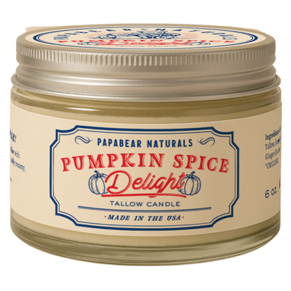 Tallow Candle - 6 oz