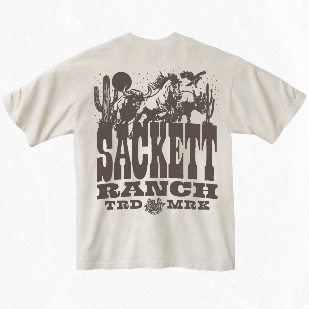 SACKETT RANCH HERITAGE TEE