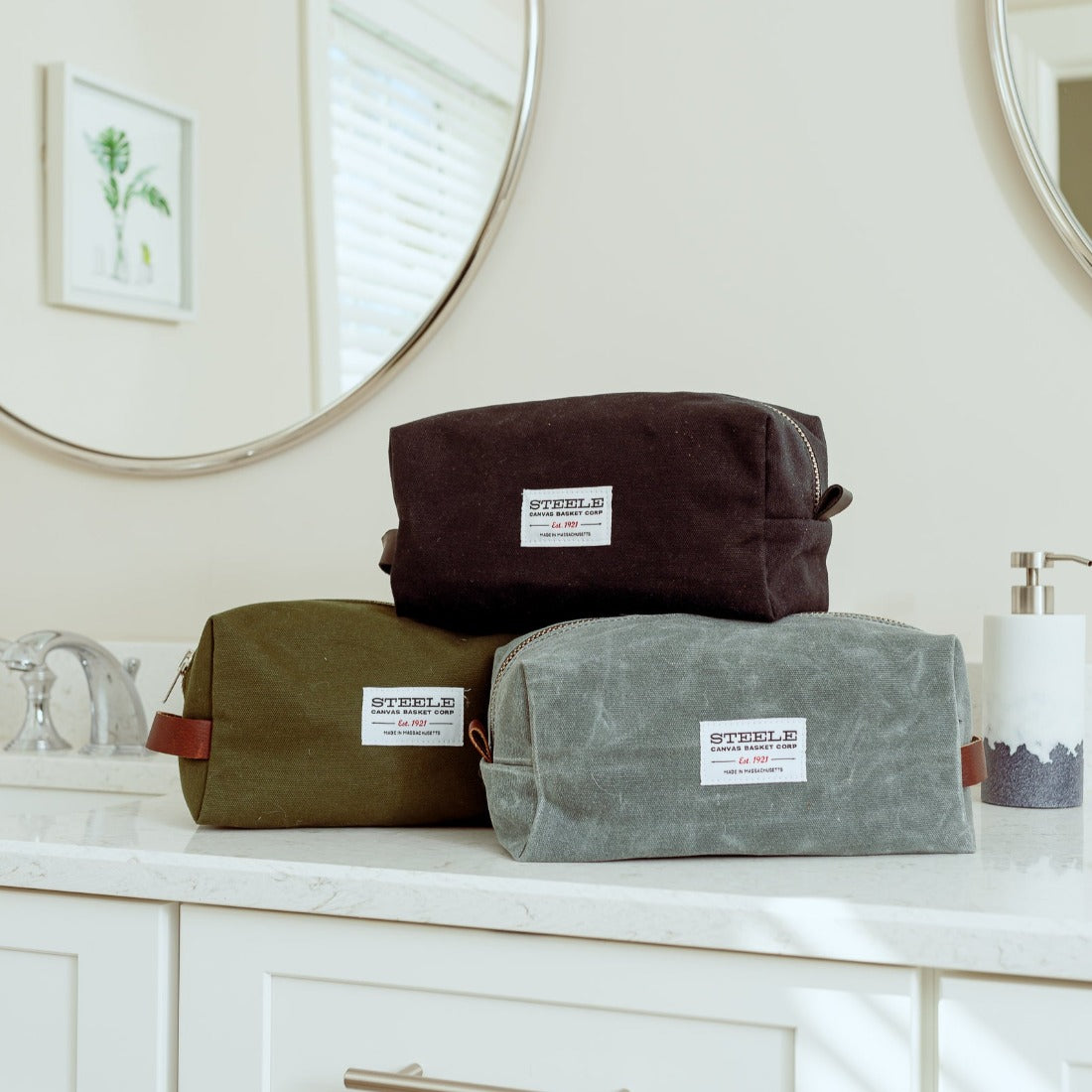 Steele Canvas Dopp Kits